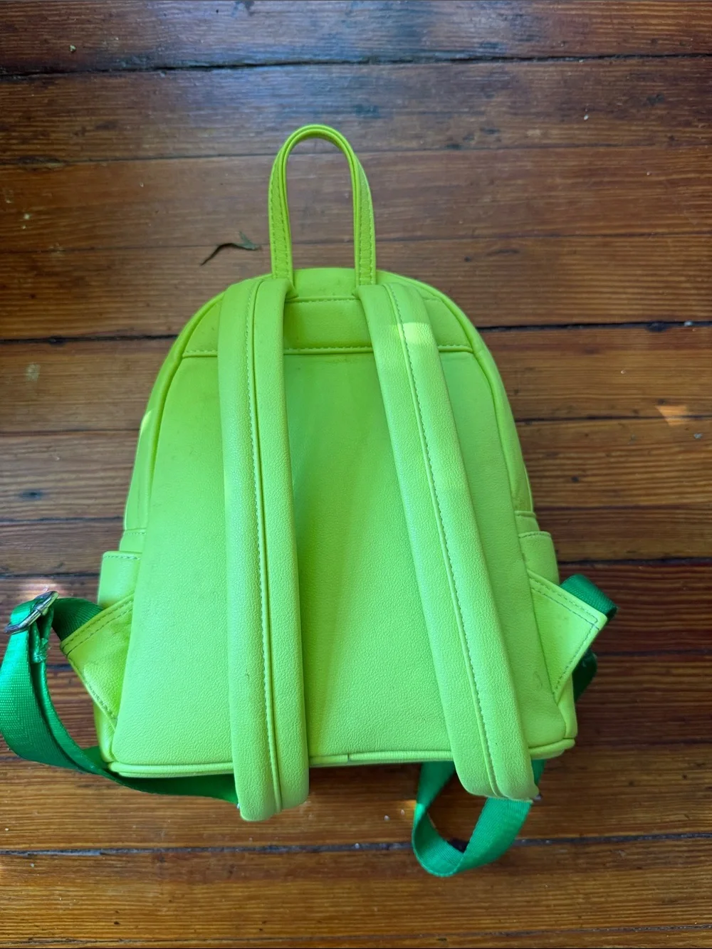 Loungefly Keroppi Frog Mini Backpack in Lime, Red and White